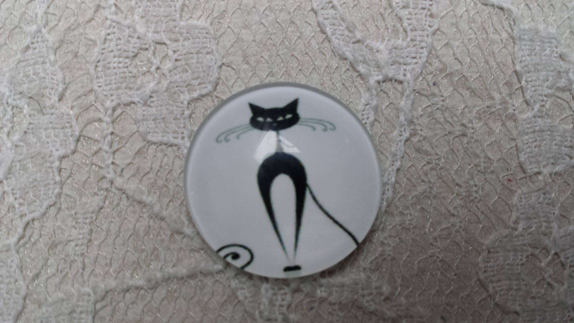 glass cabochon rund 25mm kat 016 