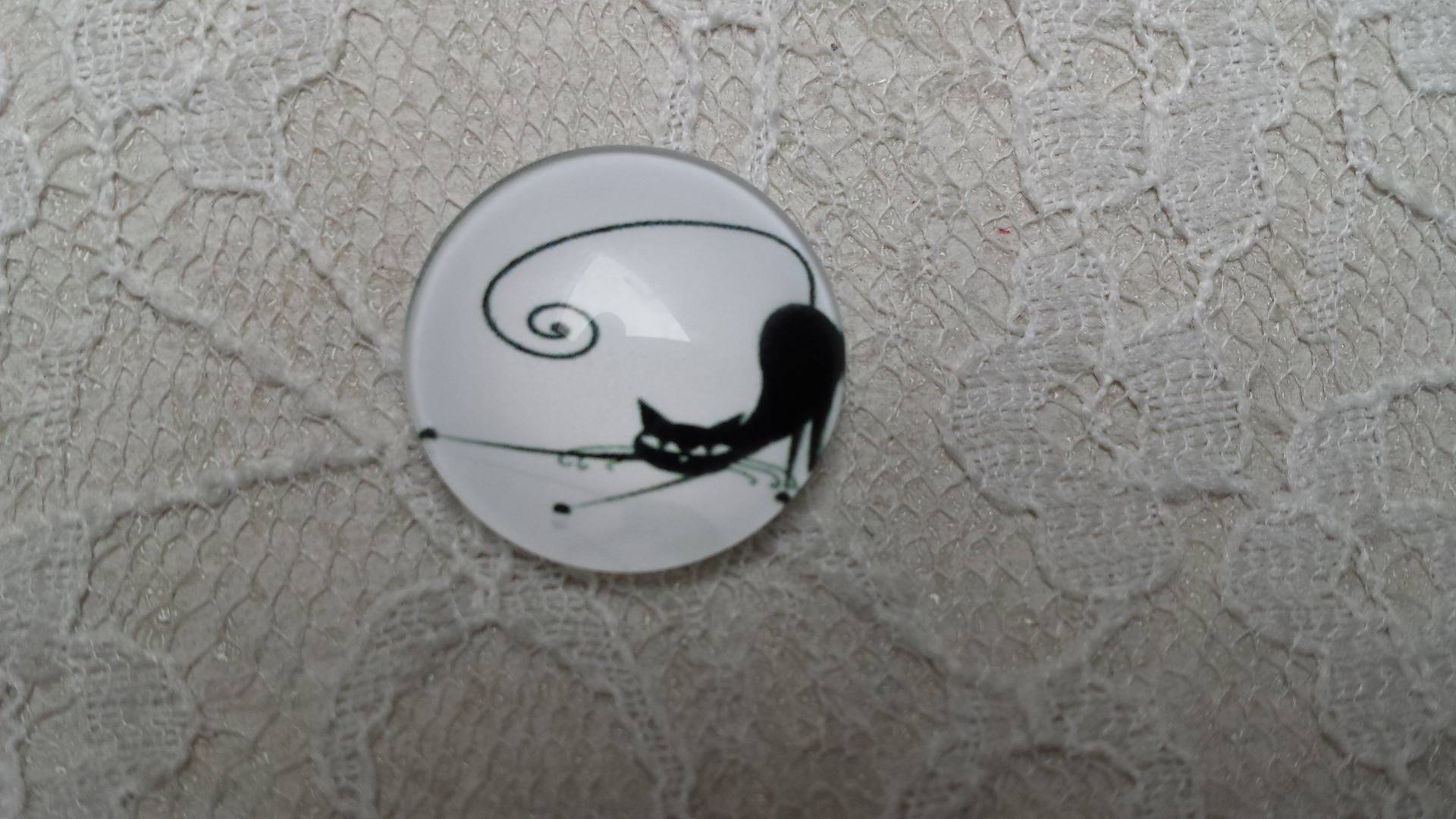glass cabochon rund 25mm kat 014 