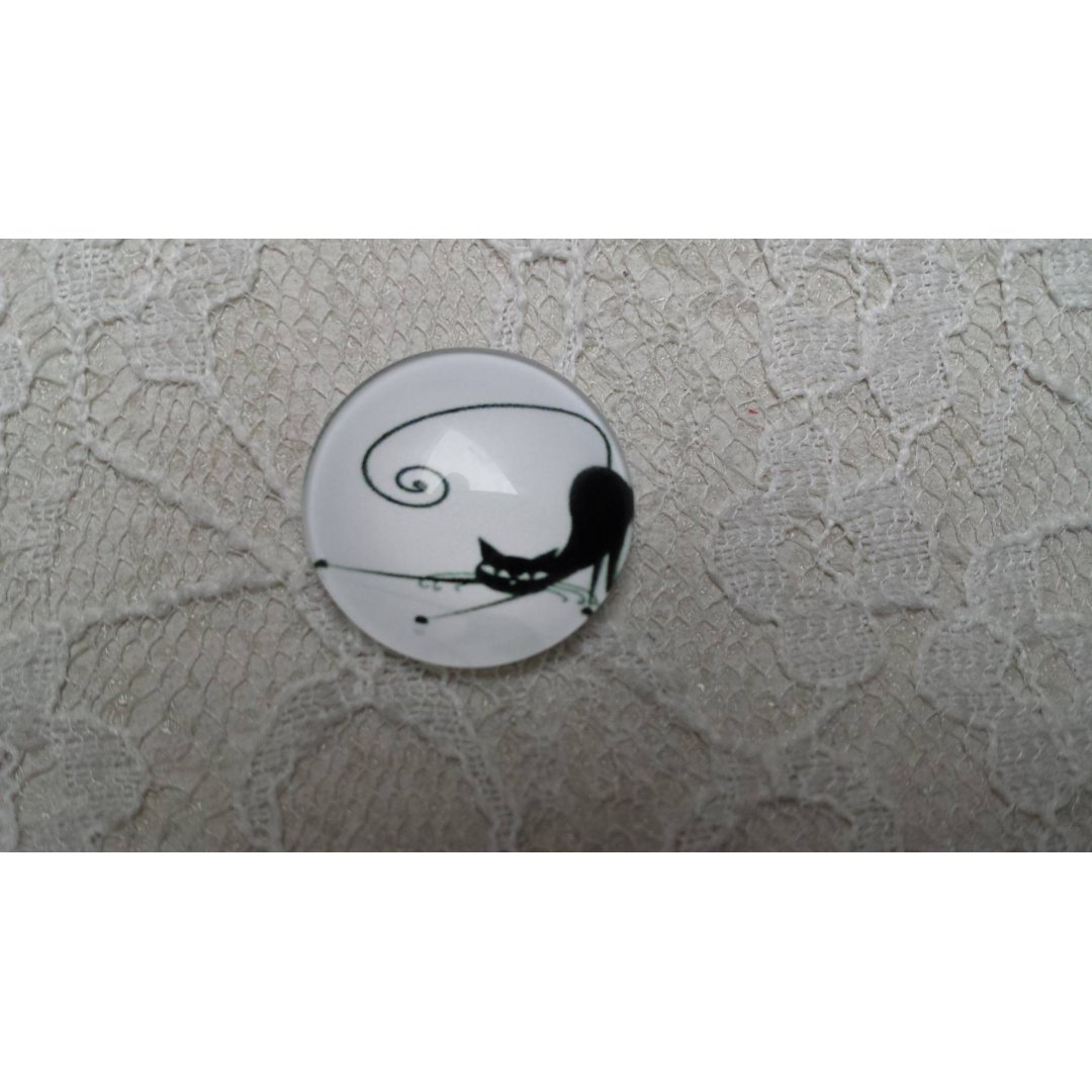 glass cabochon rund 25mm kat 014 