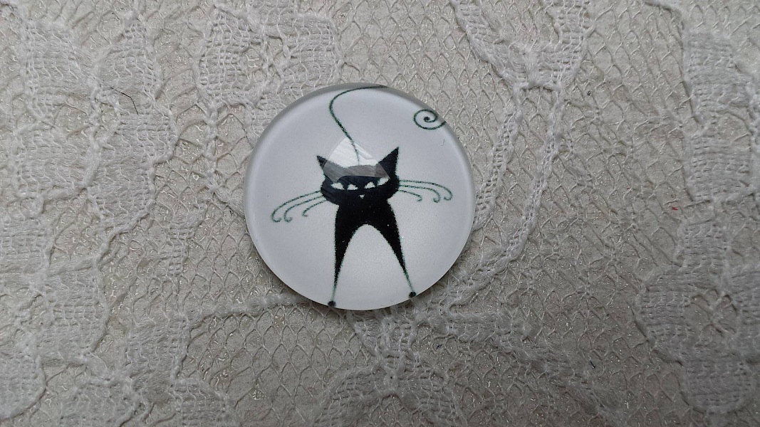 glass cabochon rund 20mm kat 018 