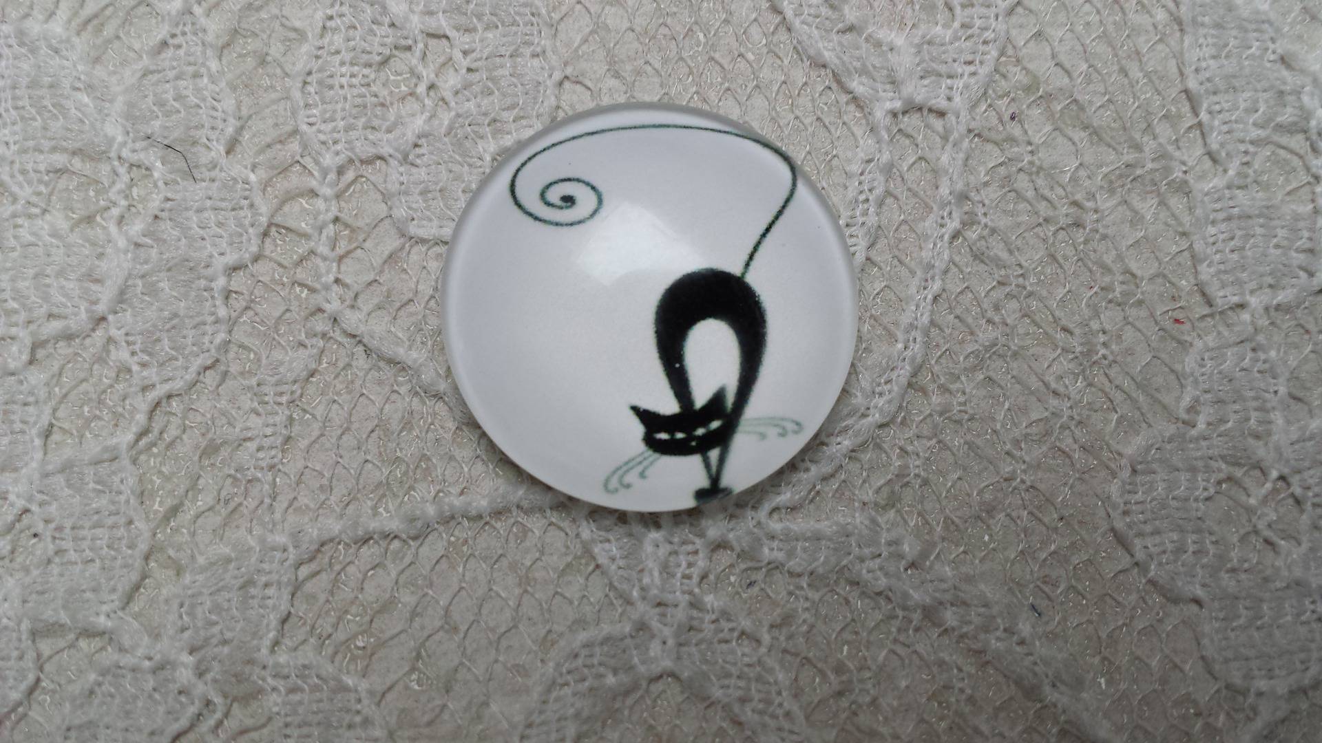 glass cabochon rund 20mm kat 015 