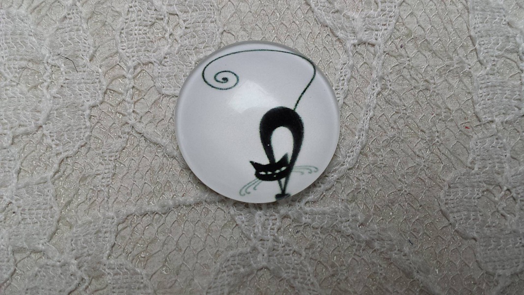 glass cabochon rund 20mm kat 015 