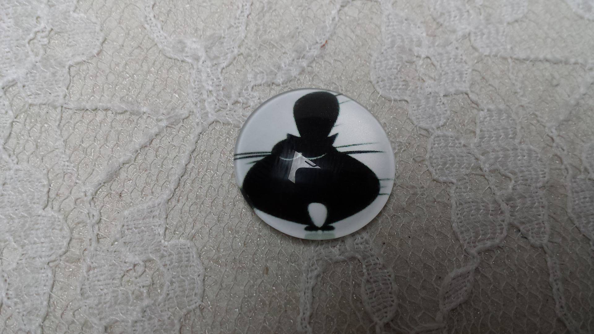 glass cabochon rund 20mm kat 009 