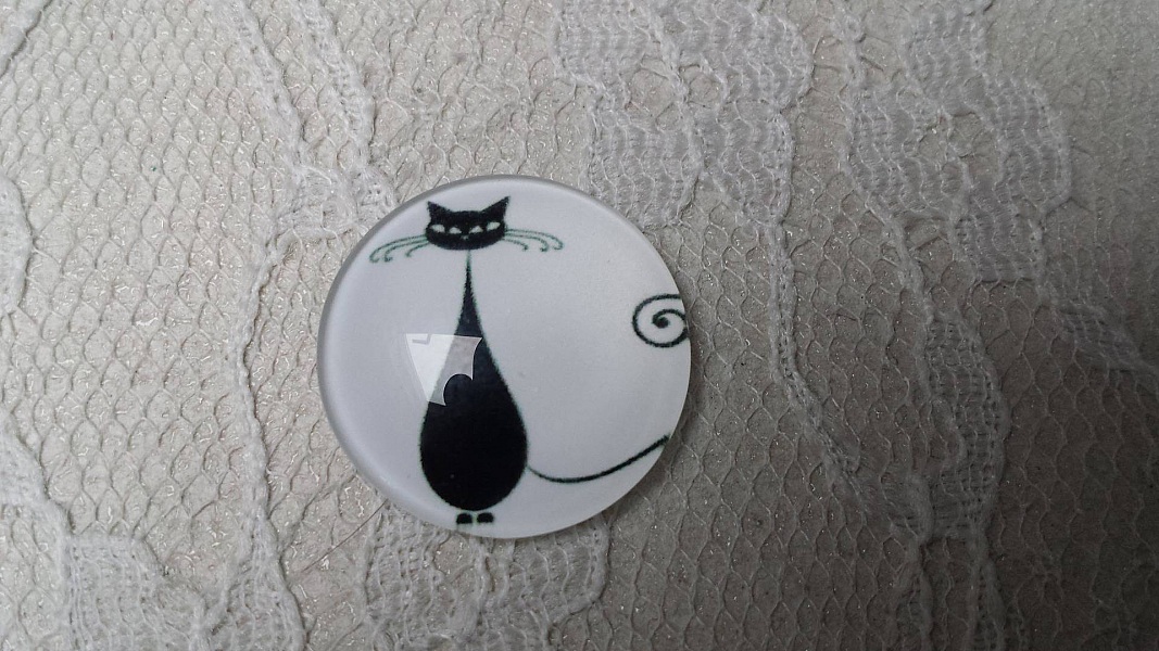 glass cabochon rund 20mm kat 005 