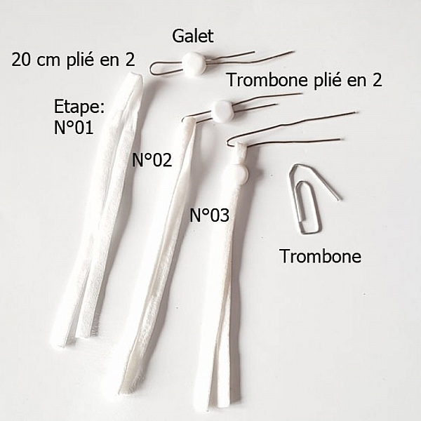sett 20 elastiske b&aring;nd med hvit snor og justerbar spenne for maske ...