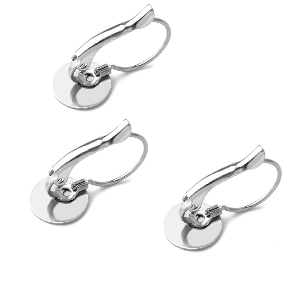 øredobbeholder rustfritt stål 10 mm N°08