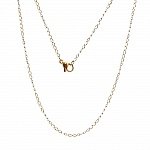 Halskjede N°07 i rustfritt stål, 45 cm (18')