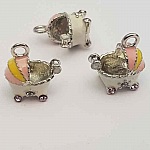 Barneamulett nr. 21 per 2 stk.