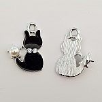 Katt Charm N°13 X 10 stykker