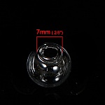 Glasskuler runde 12mm 20 stykker å fylle