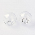 Glasskuler runde 14mm 50 stykker å fylle