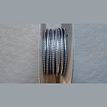 Skinn Sølv Speil 06 mm Swarovski Strass per 20 cm