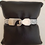 Zamak kroklås for lær 10 mm