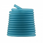 1 meter Pvc hul ledning 3 mm turkis