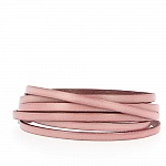 06 mm Violetta Lær Glatt per 20 cm