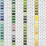 Anchor broderitråd farge 0227