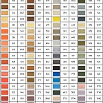 Anchor broderitråd farge 0850