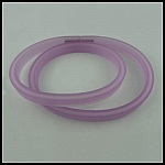 0,50 Cm PVC hult rektangel Fiolett rosa