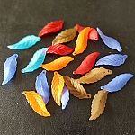 20 Assorterte bambusblader