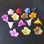 15 Lucite Arums Assorterte blomster