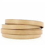 Slipt flatt kalveskinn 10 mm glatt per 20 cm