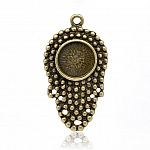1 cabochonholder 12 mm N°09 Bronse