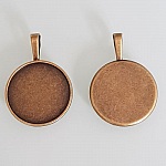1 cabochonholder 25 mm N°01 Bronse