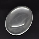 Cabochon Oval 30 x 40 mm i klart burrglass N°21