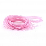 1 meter 1,5 mm fiolett rosa PVC-ledning.