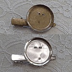 Sett med 5 brettpinneholdere - Bronsefarge 48 mm x 8 mm.