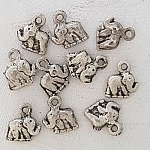 Elefant charm N°02 x 2 stykker