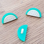 Knapp fancy vannmelon mønster for barn nr. 02 hvit