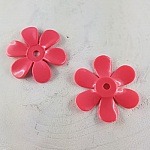 Syntetisk blomst nr. 01 Mørk rosa