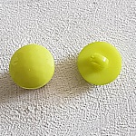 Fantasiknapper for barn og babyer Flatt fasettmønster nr. 05-04 Grønn