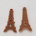 Brun harpiks Eiffeltårnet anheng charm