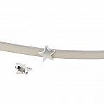 5 mm Zamak gjennomføring N°07 Sølv