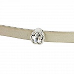 10 mm Zamak gjennomføring N°26 Sølv