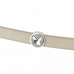 10 mm Zamak gjennomløp nr. 27 Sølv