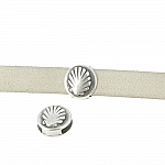 10 mm Zamak gjennomløp nr. 28 Sølv