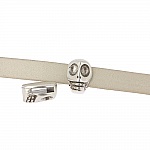 10 mm Zamak gjennomløp nr. 47 Sølv