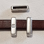 13 mm Zamak gjennomløp N°06 Sølv