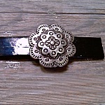 13 mm Zamak gjennomløp N°09 Sølv