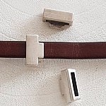 13 mm Zamak Passasje nr. 26 Sølv