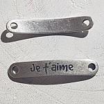 03 mm Zamak-kontakt N°01 Sølv