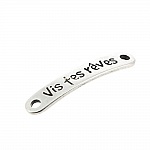 03 mm Zamak-kontakt N°02 Sølv