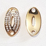 04 mm Zamak-kontakt N°03 Gull