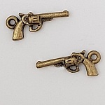 Charm revolver pistol N°01 Bronse