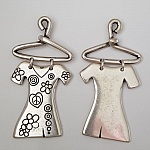 Kjole charm N°02 i Zamak