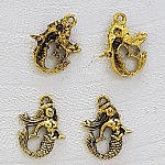 Havfrue Charm Gold