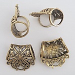 2 skjerf sløyfer N°58 Gull